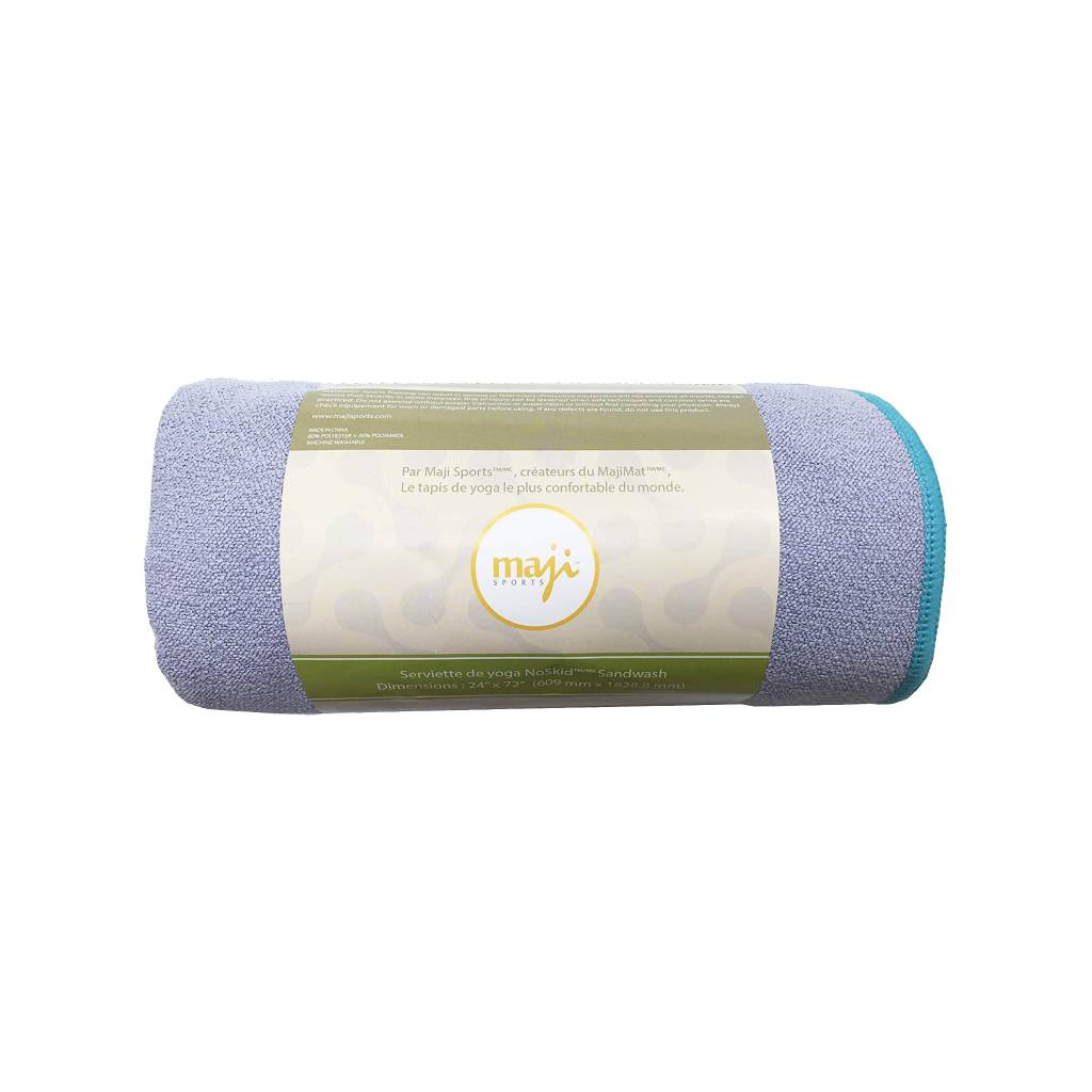 NoSkid Lavender Sandwash Yoga Towel Yoga  
