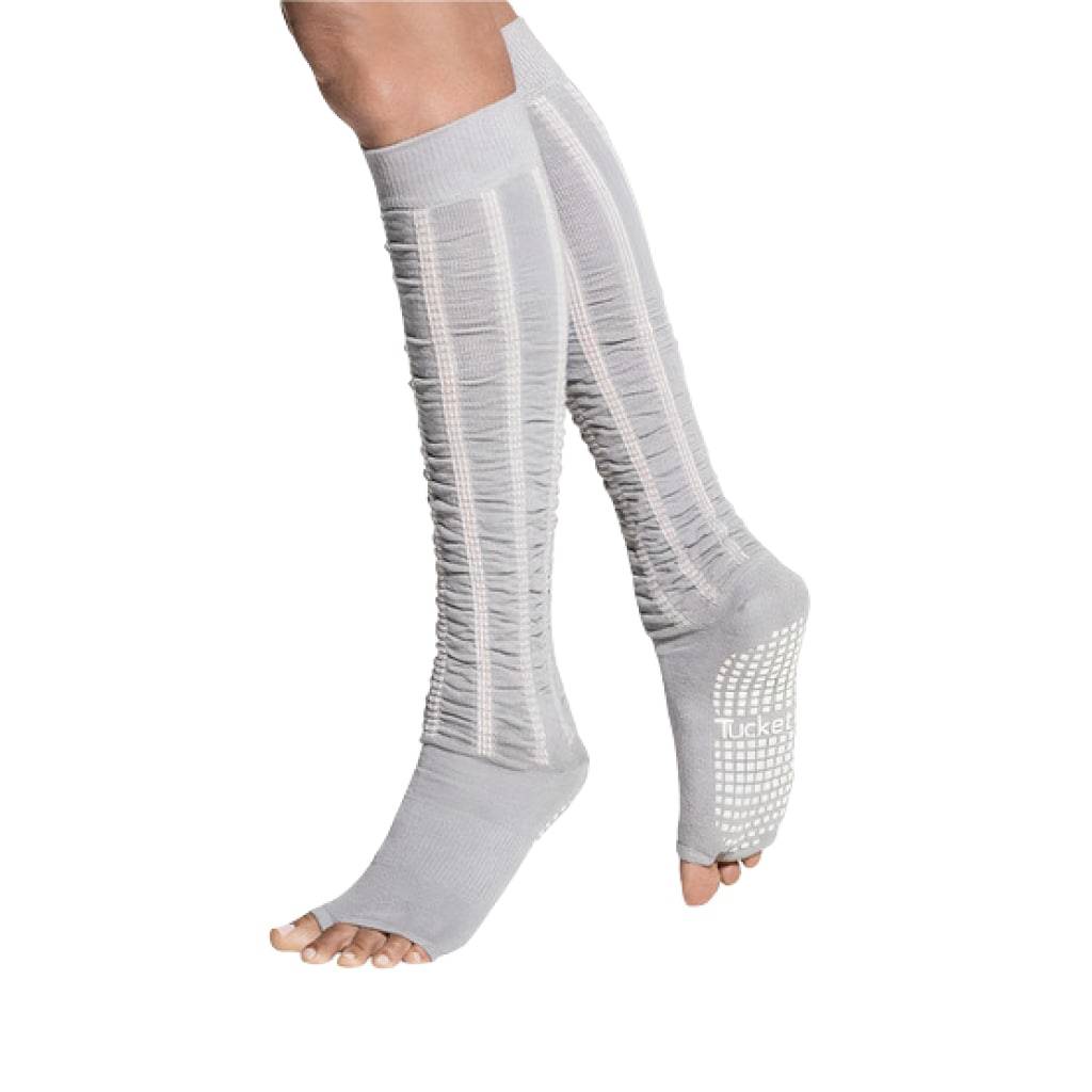 Knee High Socks In Grey Sports Accessories  