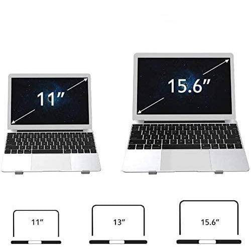 Adjustable Aluminum Laptop Stand Gadgets Color : Silver|Black 