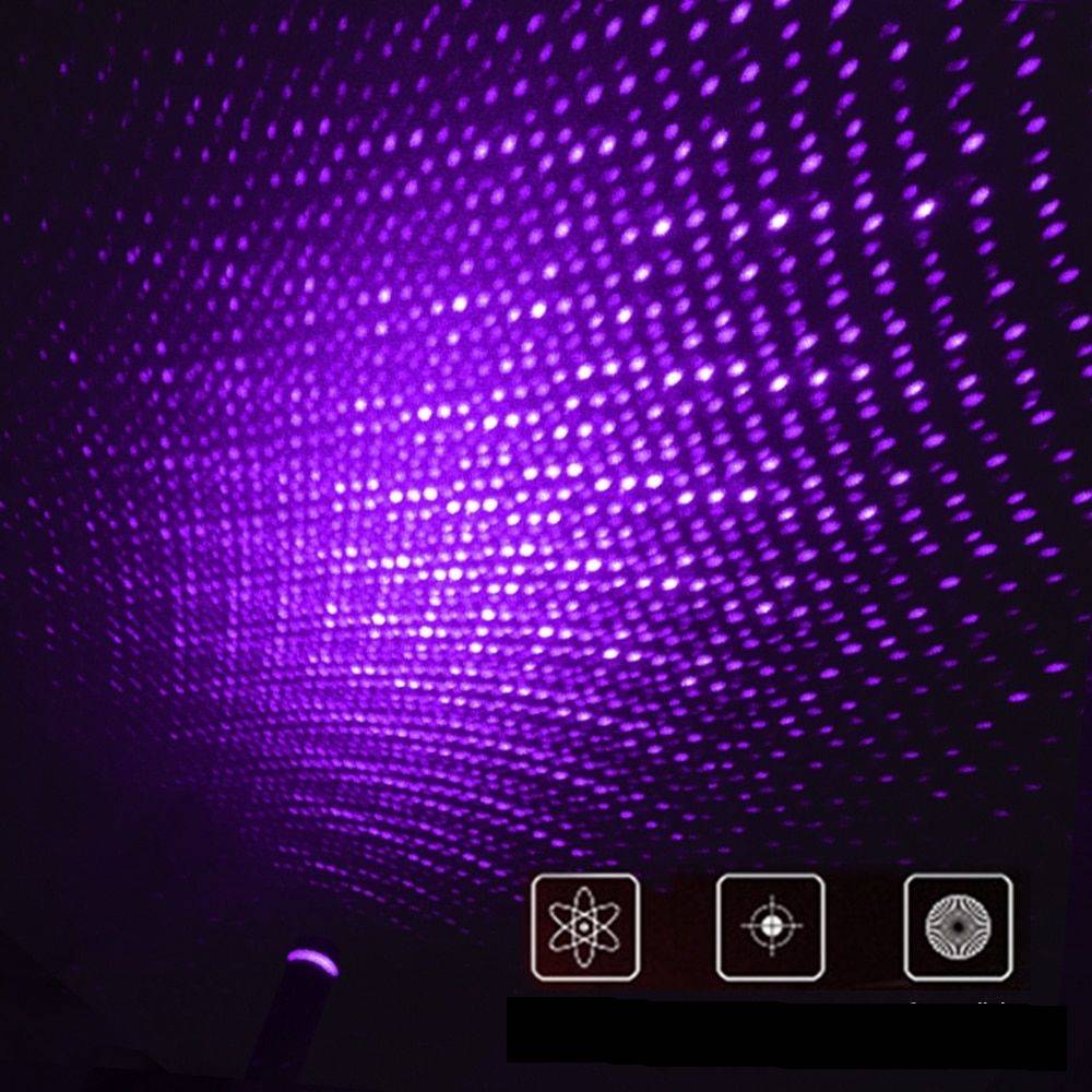 USB Ceiling Night Light Gadgets Emitting Color : Purple|Pink 