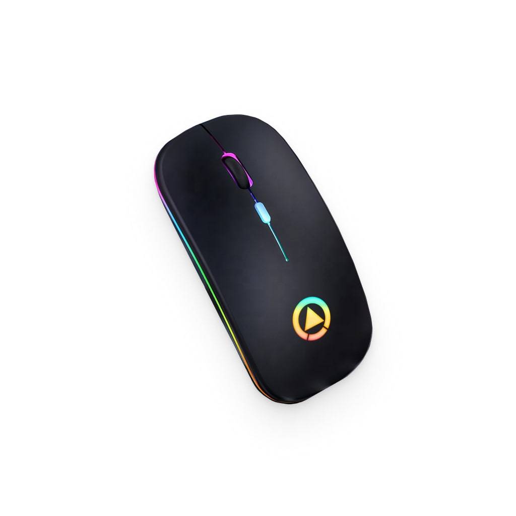 Ultra-Thin Black Bluetooth Mouse Gadgets  