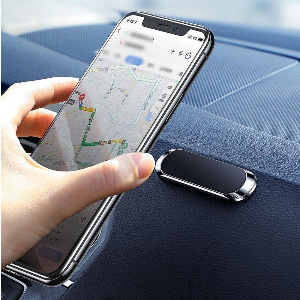 Magnetic Car Phone Holder Car Accessories Color : Dark Gray|Silver  
