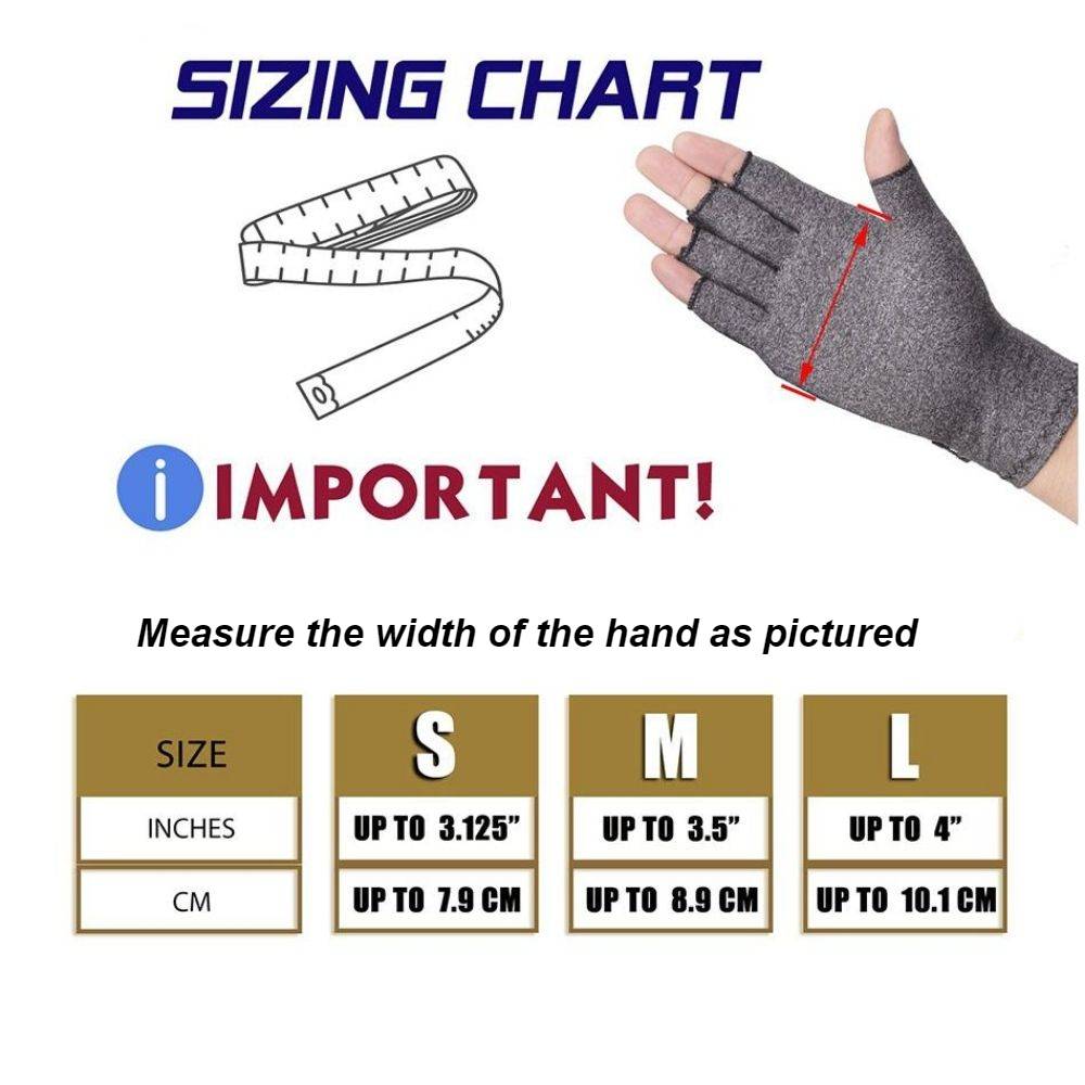 Arthritis Compression Gloves Fashion Accessories Size : S|M|L 