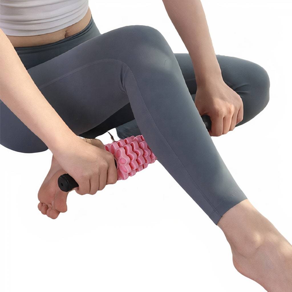 Pink Massage Roller Stick Sports Accessories  