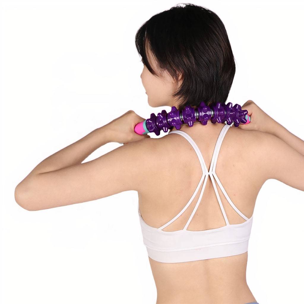 Purple Flexible Massage Stick Sports Accessories  