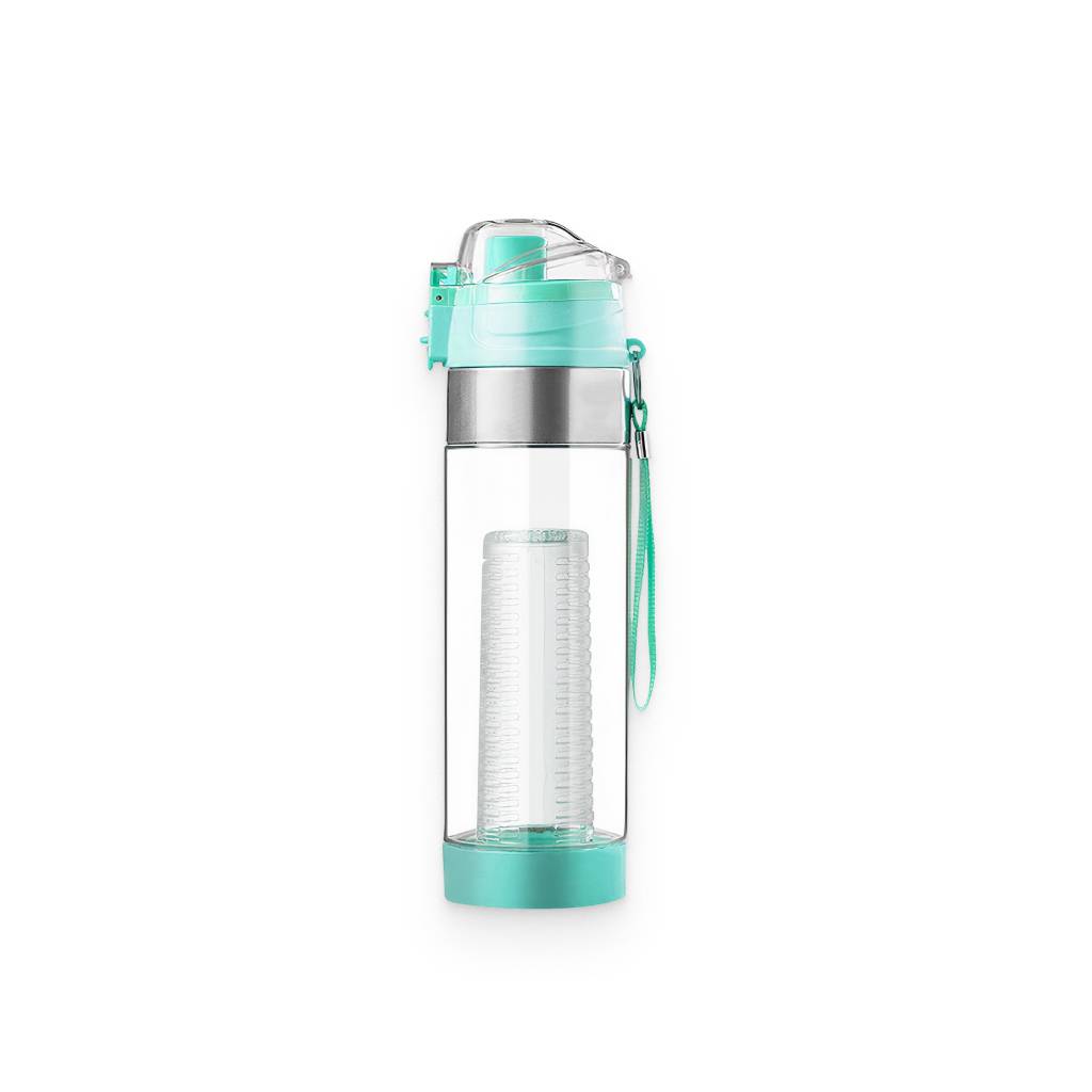 Teal Plastic Water Bottle Sports Accessories  