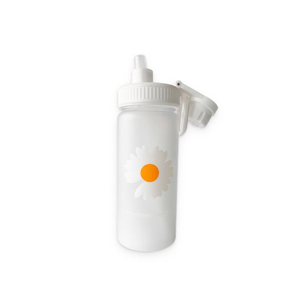Plastic Water Bottle With Straw Sports Accessories  