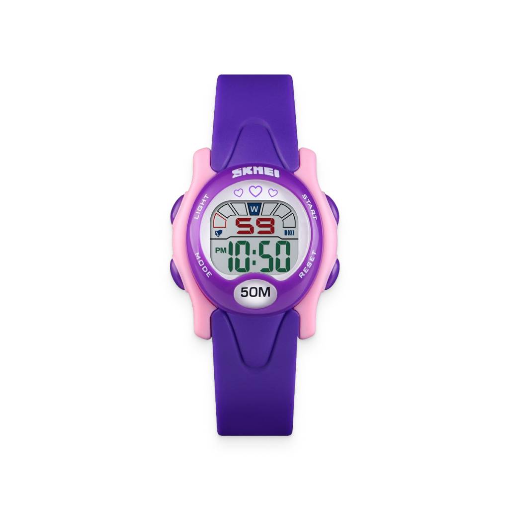 Purple Kids’ LED Digital Sports Watch Gadgets  