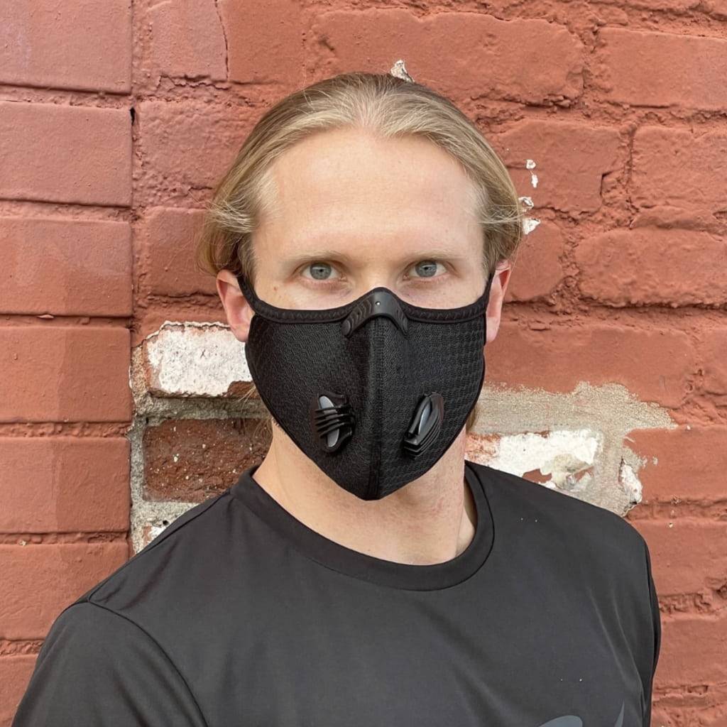 Sports Mask With Carbon Filter Sports Accessories  