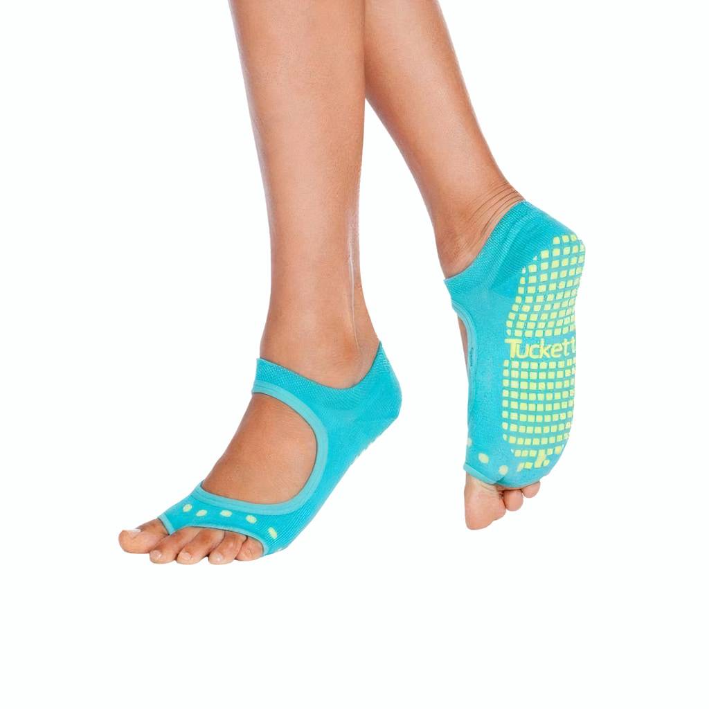 Solid Midsummer Turquoise Allegro Socks Sports Accessories  