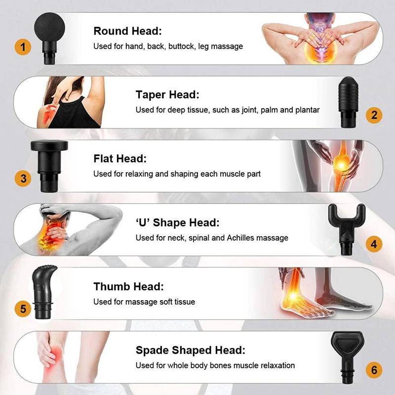 LCD Display Pain Relief Massage Gun Fitness Equipment Fitness Massagers Sports Ships From : Outside US|Inside US 