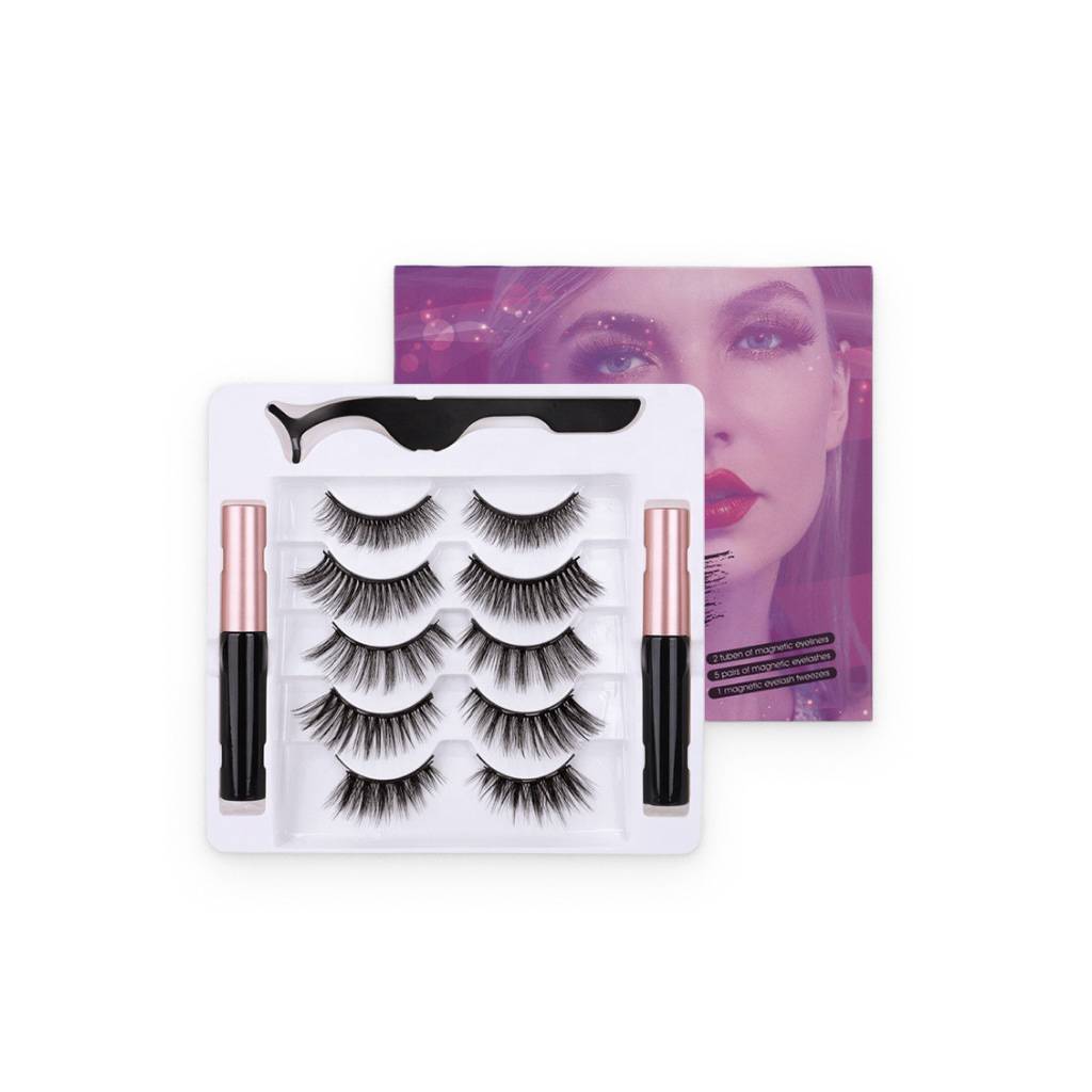 Magnetic Eyeliner & Eyelashes Kit Health & Beauty  