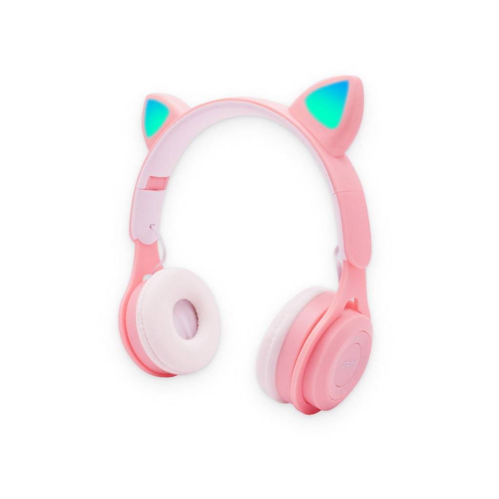 Pink Headphones With Cat Ears Gadgets  