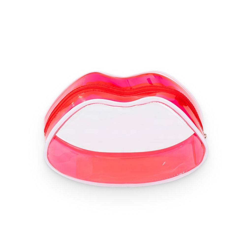 Transparent Lip-Shaped Cosmetic Bag Health & Beauty  