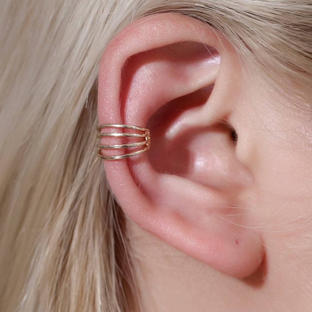 Multilayered Ear Cuff Fashion Accessories  