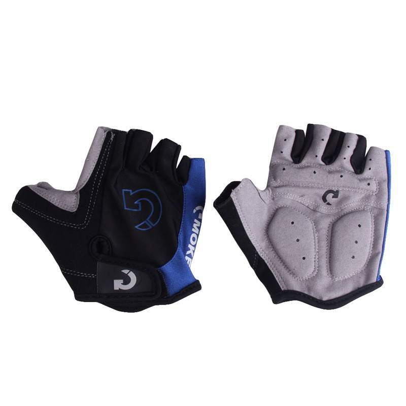 Unisex Cycling Half Finger Gloves Cycling Clothing Cycling Gloves Sports Color : Red|Gray|Blue 