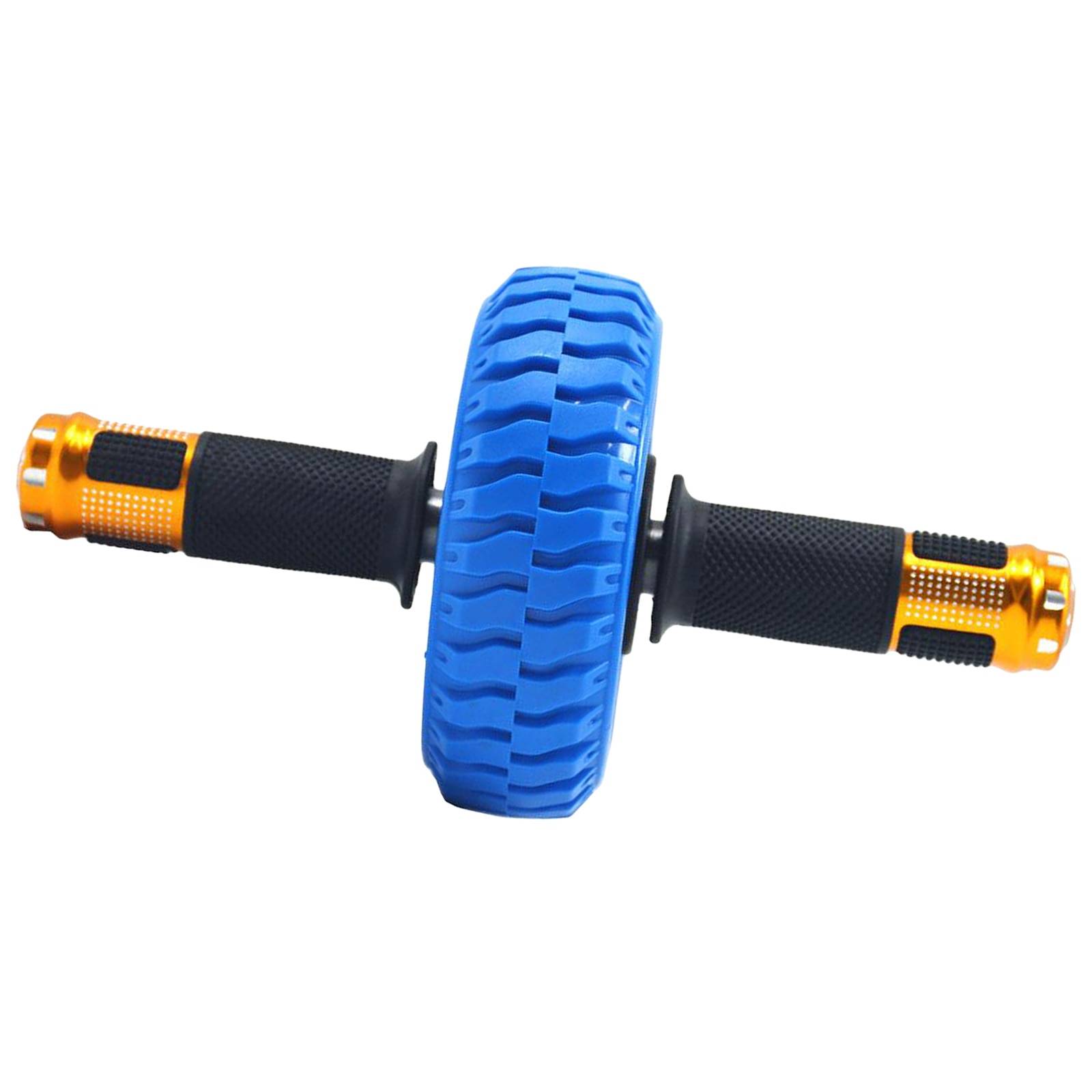Portable Fitness Ab Roller Ab Rollers Fitness Equipment Sports Color : Black|Blue|Gray|Red|Yellow 