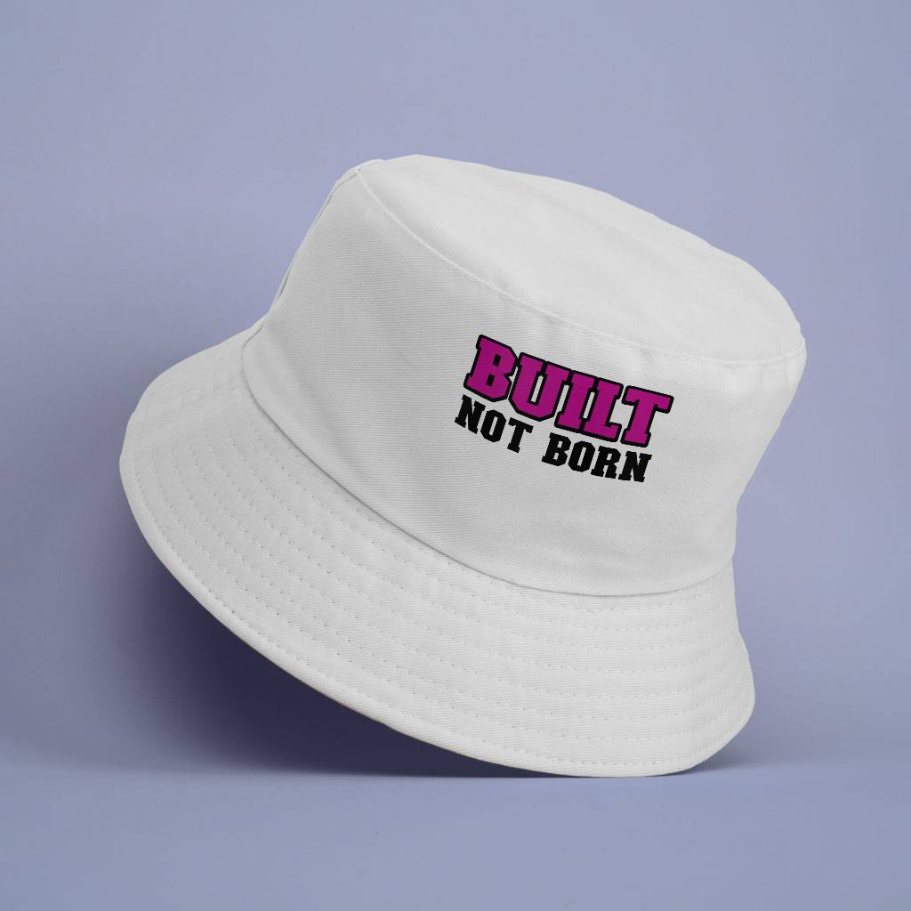 Cool Phrase Bucket Hat - Themed Hat - Graphic Bucket Hat Bucket Hats Fashion Accessories Color : White 