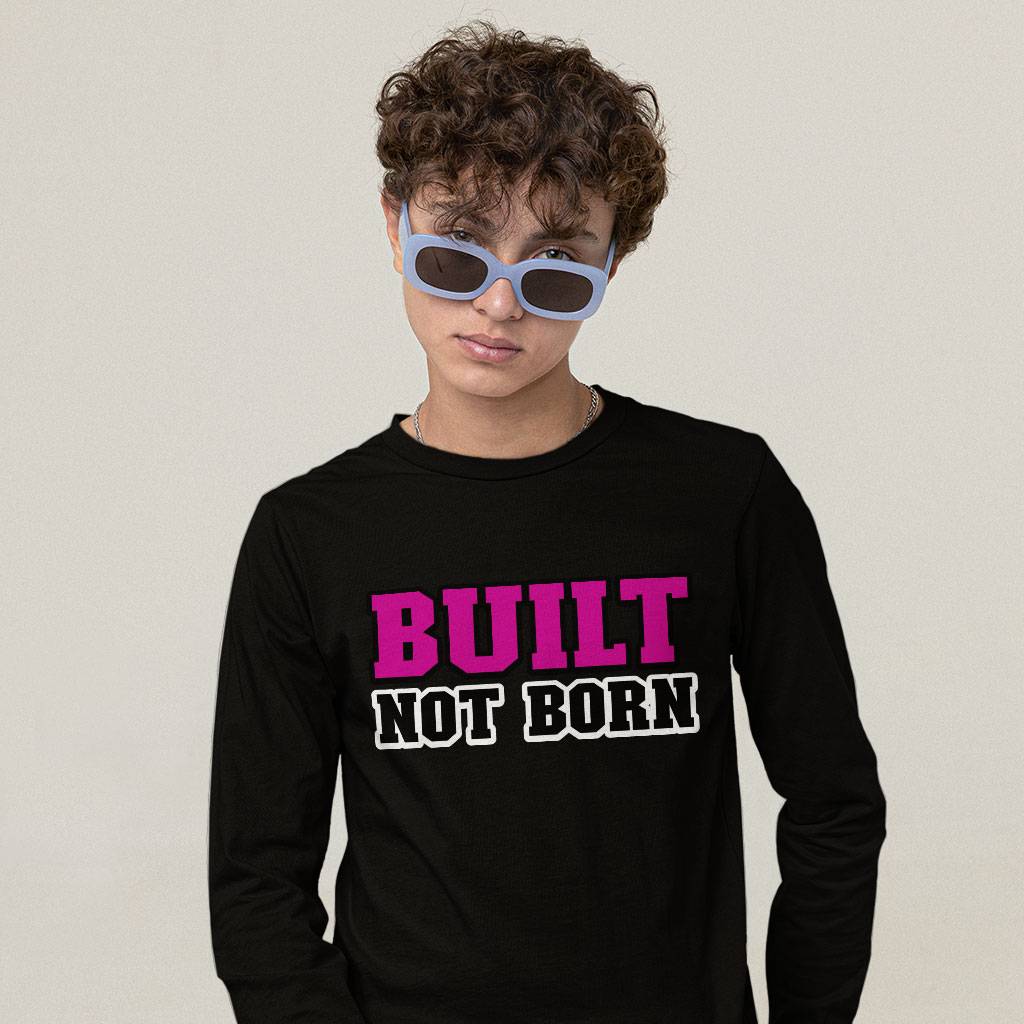 Cool Phrase Long Sleeve T-Shirt - Themed T-Shirt - Graphic Long Sleeve Tee Clothing T-Shirts Color : Black|Heather Forest|White 