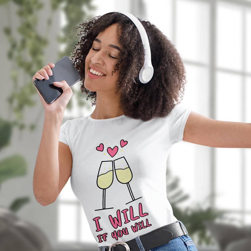 Cute Design Heavy Cotton T-Shirt - Wineglass Tee Shirt - Heart T-Shirt Clothing T-Shirts Color : Black|Forest Green|White 