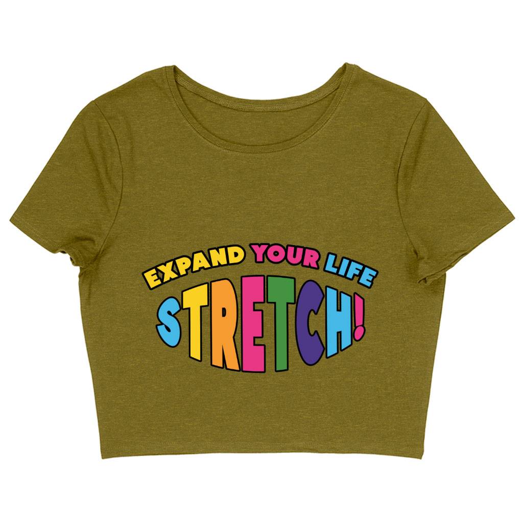 Motivation Design Women's Cropped T-Shirt - Colorful Crop Top - Print Cropped Tee Clothing T-Shirts Color : Black|Heather Olive|White 