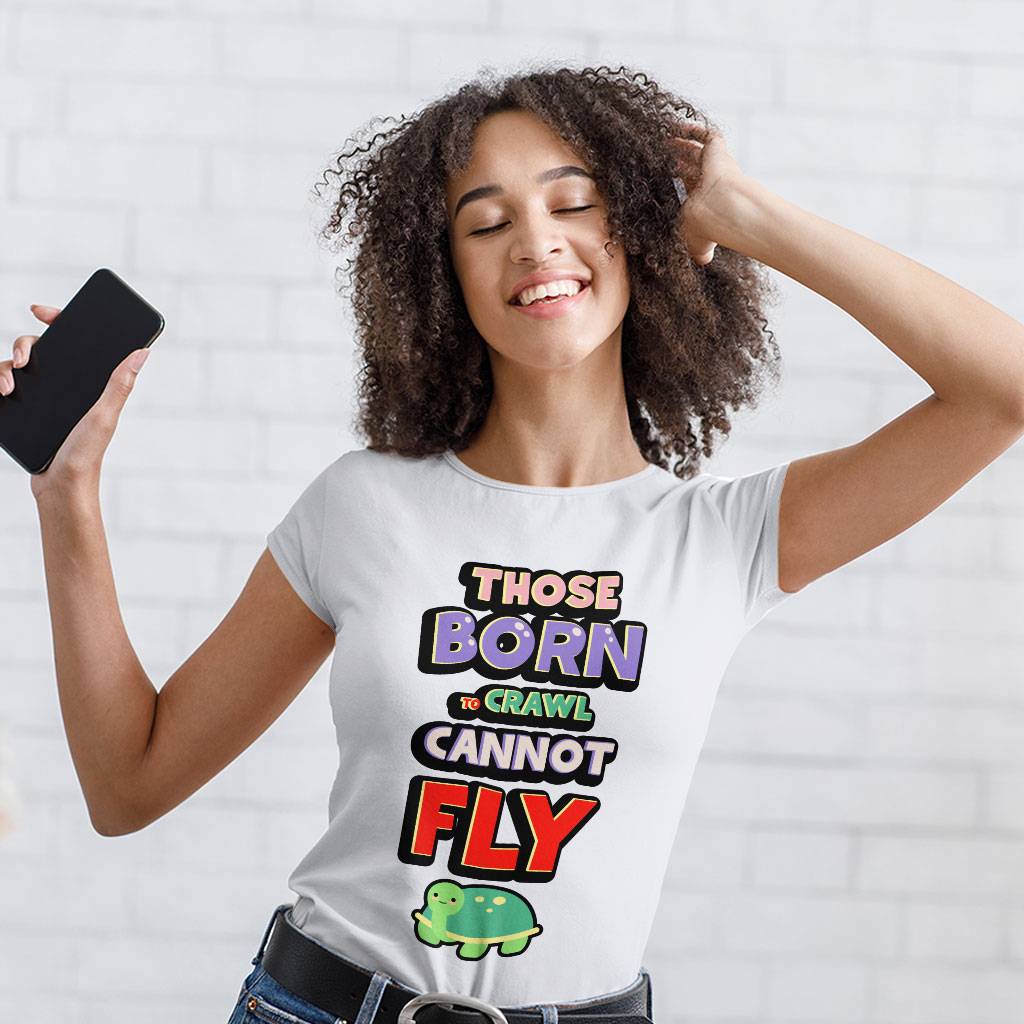 Word Design Heavy Cotton T-Shirt - Turtle Tee Shirt - Cartoon T-Shirt Clothing T-Shirts Color : Black|Forest Green|White 