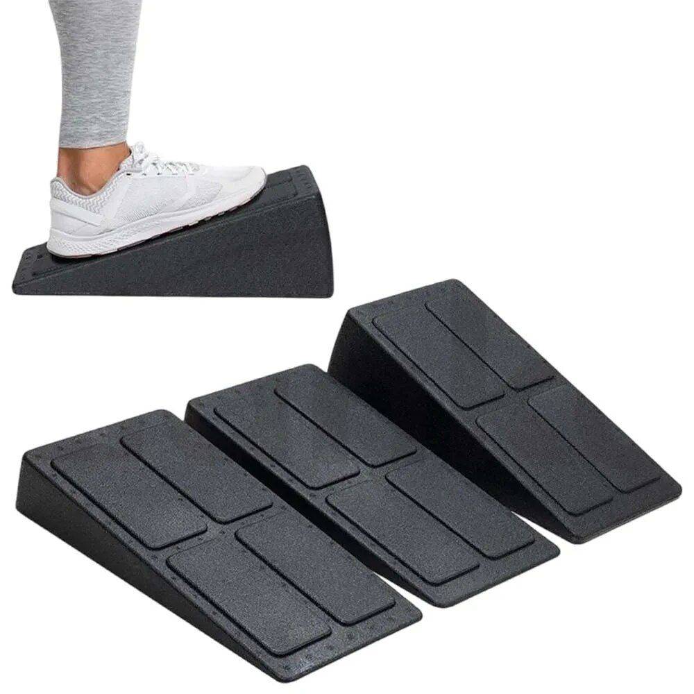 3pcs/Set Yoga Bricks Squat Wedge Blocks Yoga Color : Black|Black Blue|Gray 