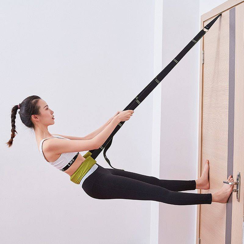 Adjustable Aerial Yoga Hammock - Home Gym Flexibility & Inversion Trainer Yoga Color : Green|Rose red|Pink|Blue|Purple 