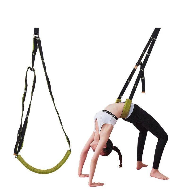 Adjustable Aerial Yoga Hammock - Home Gym Flexibility & Inversion Trainer Yoga Color : Green|Rose red|Pink|Blue|Purple 