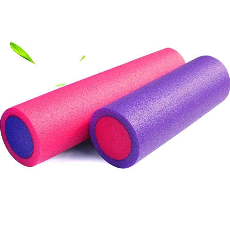 Eco-Friendly EPE Yoga Foam Roller for Muscle Massage and Fitness Yoga Color : 30cm Purple|30cm Pink|30cm Black|30cm Blue|45cm Purple|45cm Pink|45cm Black|45cm Blue 