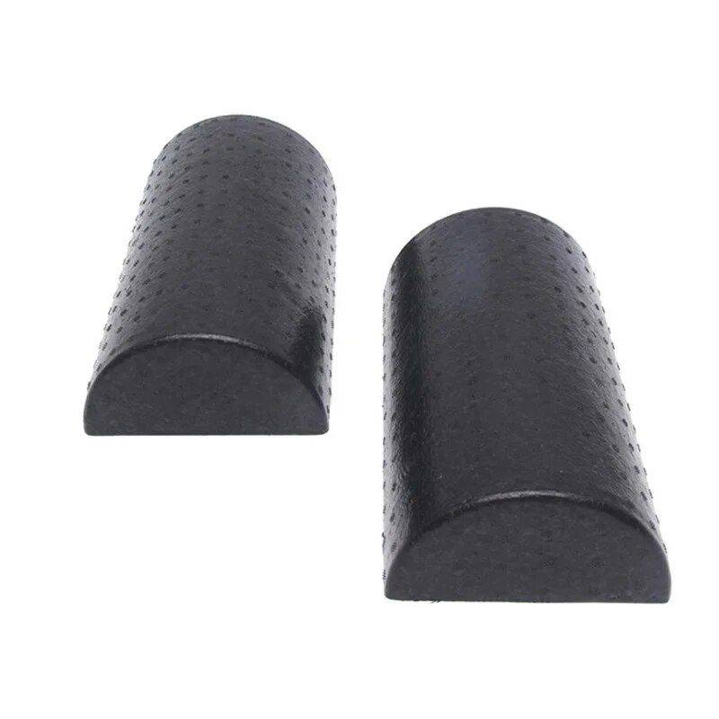 Enhance Your Fitness Routine with 1Pair 30cm Half Round Foam Roller Yoga Color : Black 