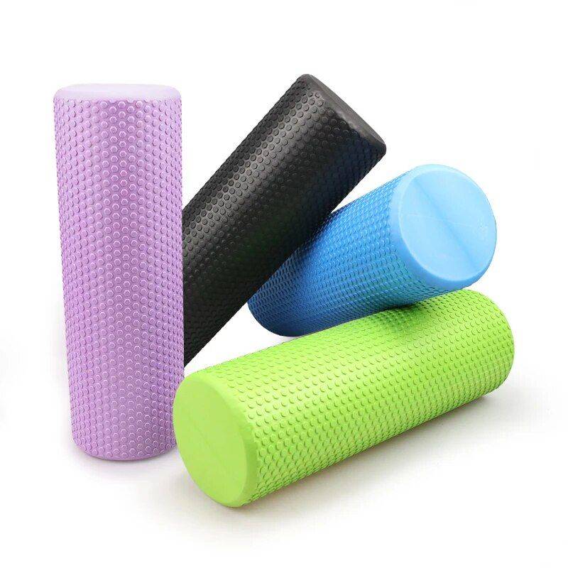High-Density EVA Yoga Foam Roller Yoga Color : Purple 30cm |Purple 45cm|Purple 60cm|Blue 30cm|Blue 45cm|Blue 60cm|Green 30cm|Green 45cm|Green 60cm|Black 30cm|Black 45cm|Black 60cm|Pink 30cm|Pink 45cm|Pink 60cm 
