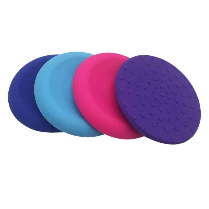 New Silicone Yoga Mat Fitness Knee Pad Yoga Color : Purple|Dark Blue|Pink|Light blue 