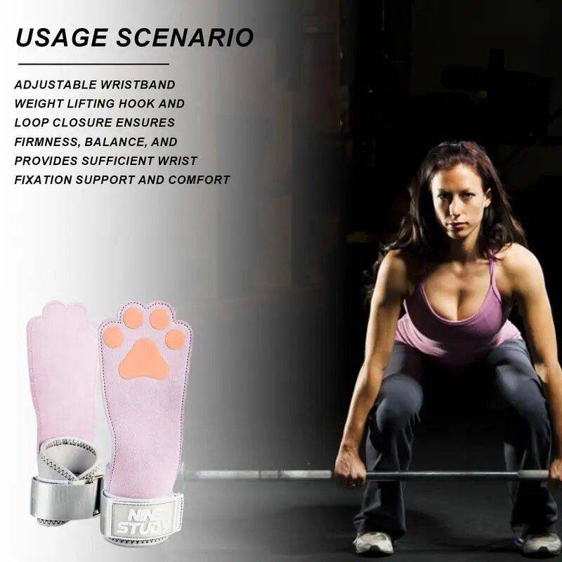 Power Grip Workout Straps Exercise & Fitness Color : Pink|Purple 