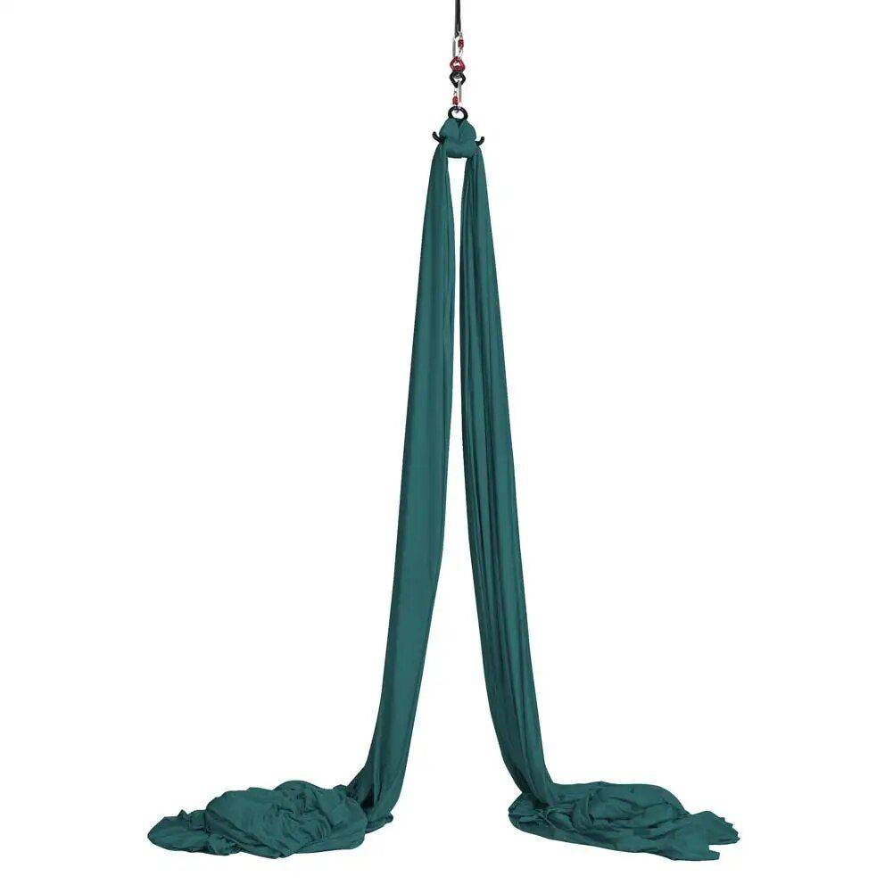 Premium Aerial Yoga Hammock Set Yoga Color : Dark Green 