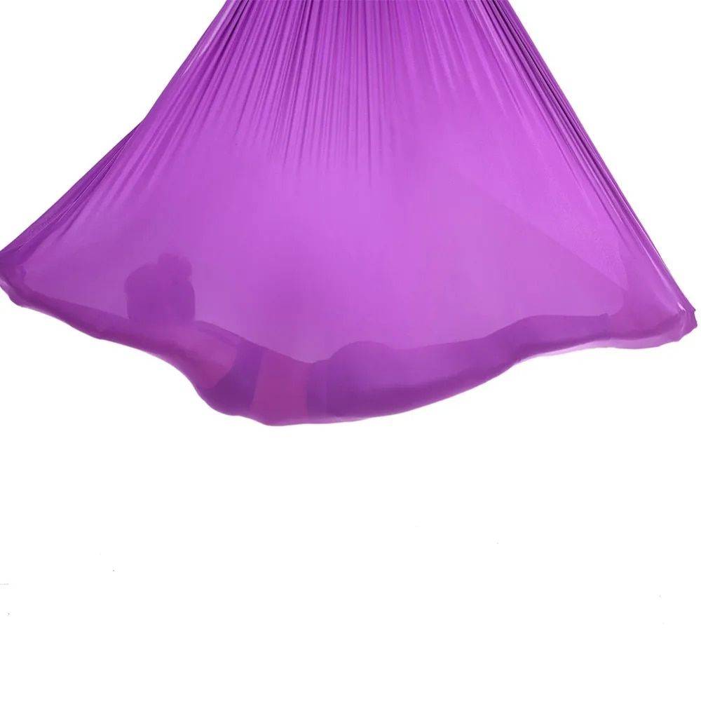 Premium Nylon Aerial Yoga Hammock Yoga Color : Purple 