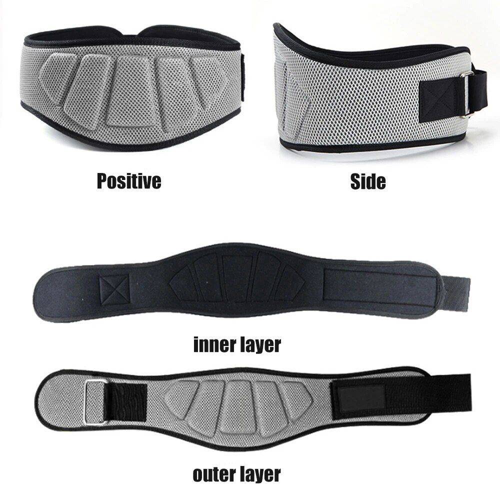 Ultimate Support Weight Lifting & Workout Waist Belt Exercise & Fitness Color : 1 PCS Blue|1 PCS Black|1 PCS Rose Red|1 PCS Gray 
