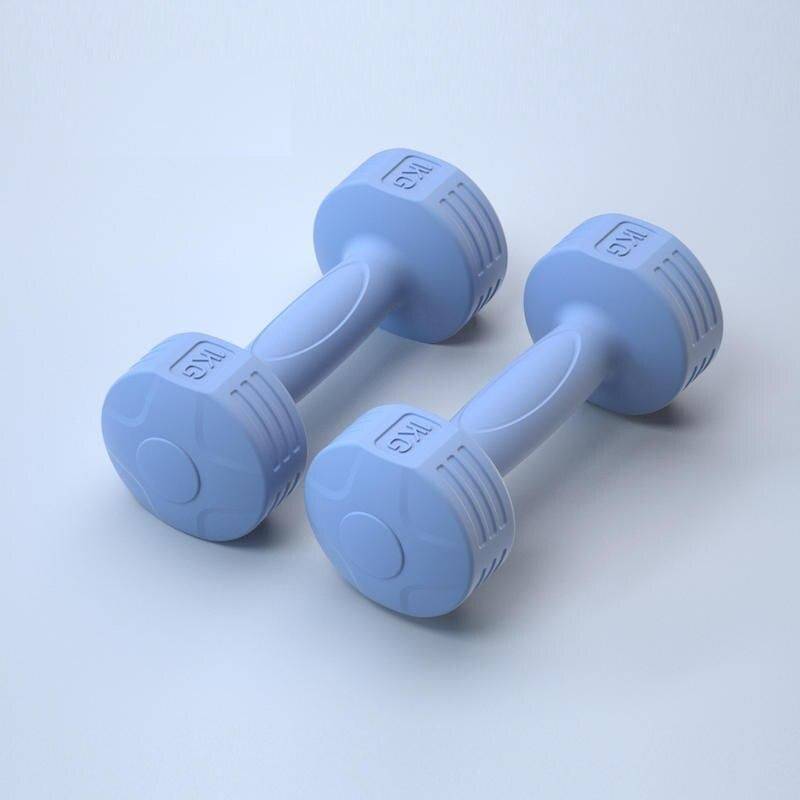 Versatile Fitness Dumbbell Bottle: Slimming & Strength Training Exercise & Fitness Type : 1KGx2 pink|1.5KGx2 pink|1KGx2 blue|1.5KGx2 blue 