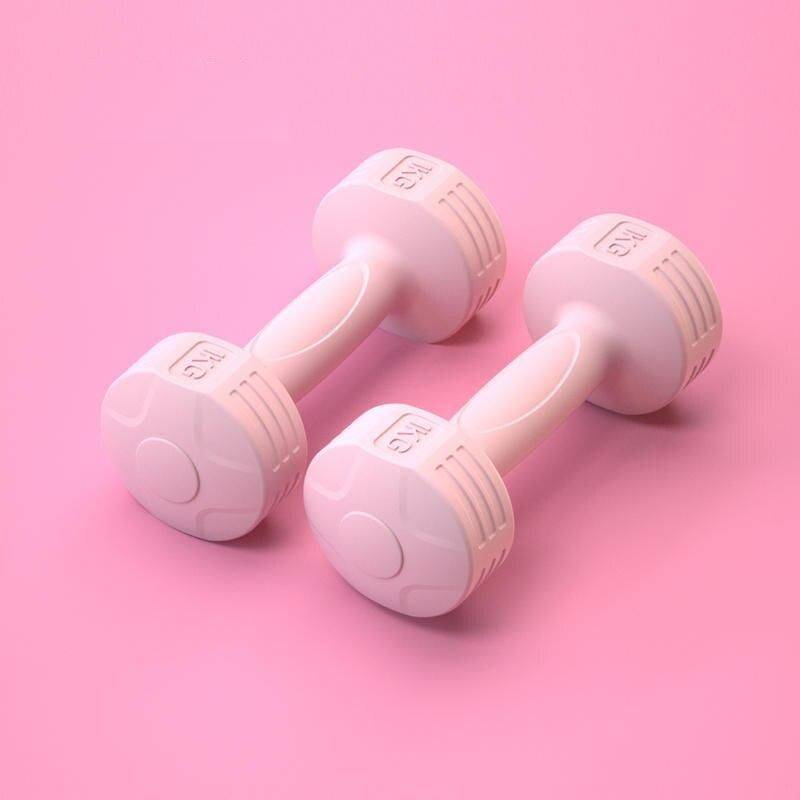 Versatile Fitness Dumbbell Bottle: Slimming & Strength Training Exercise & Fitness Type : 1KGx2 pink|1.5KGx2 pink|1KGx2 blue|1.5KGx2 blue 