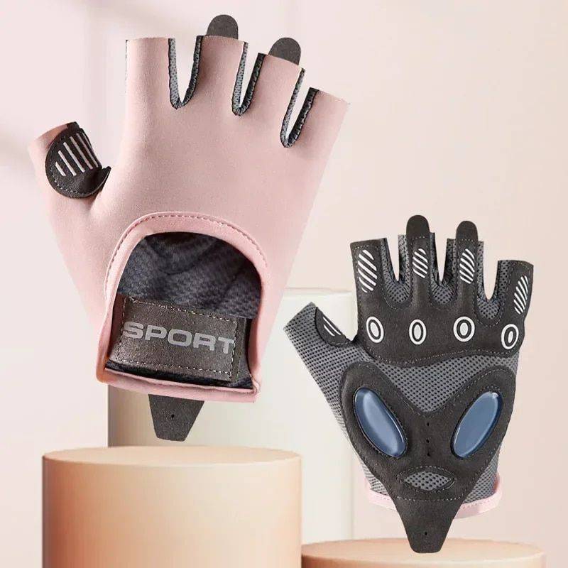 Versatile Fitness and Yoga Gloves Exercise & Fitness Color : Black|Grey|Pink 