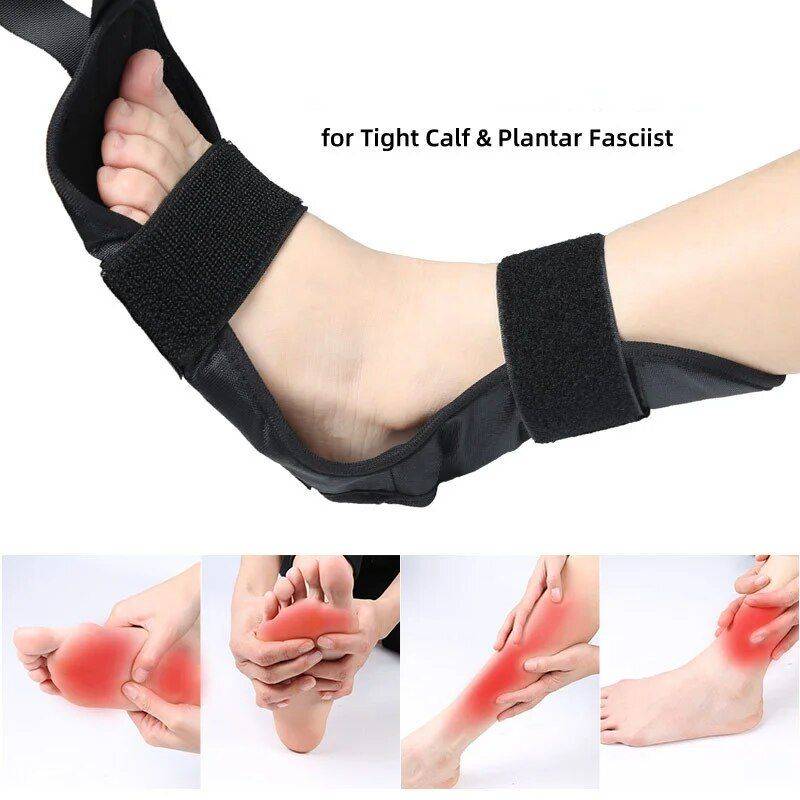 Versatile Foot & Calf Stretching Strap for Pain Relief and Flexibility Yoga  