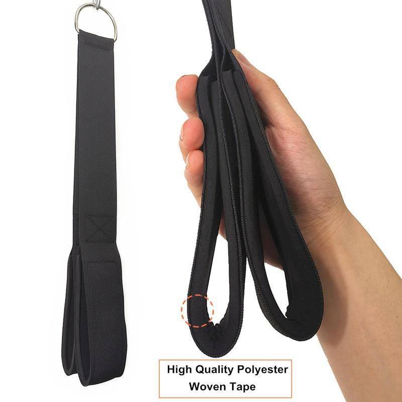 Versatile Triceps and Abdominal Fitness Strap for Effective Strength Training Exercise & Fitness Color : Black 